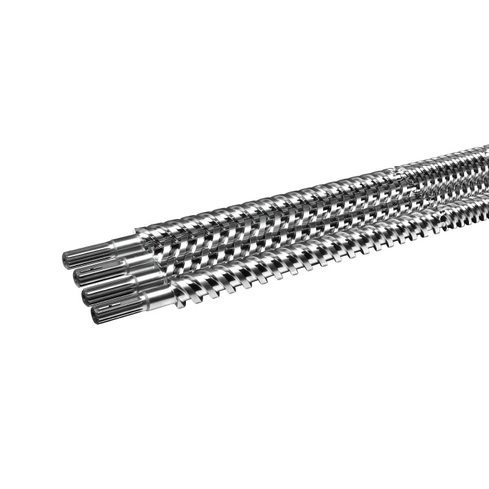 <b>Parallel twin screw barrel</b>